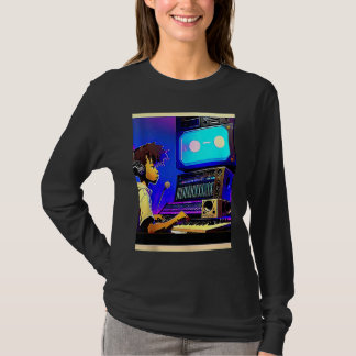 T-shirt Musique hip hop lo fi chillhop battements cool est
