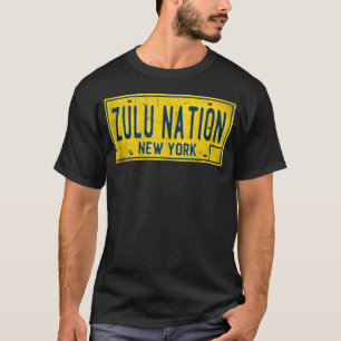 T-shirt Musique Hip Hop Rap Retro Zulu Nation New York