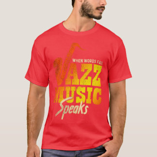 T-shirt Musique jazz 12