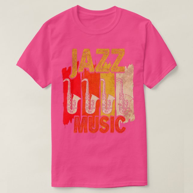T-shirt Musique jazz 15 (Design devant)