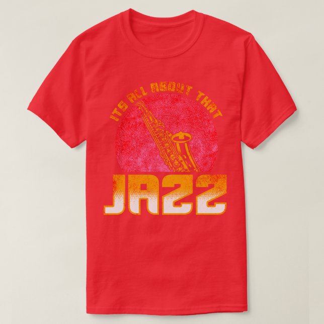 T-shirt Musique jazz 2 (Design devant)