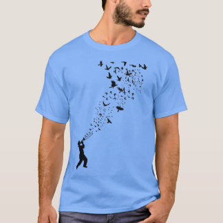 T-shirt Musique Liberté Musique et oiseaux 3