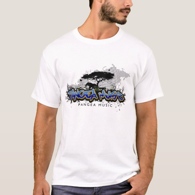 T-shirt MUSIQUE Logo2 de PANGEA (Devant)