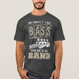 T-shirt Musique Lover Idée Cadeau Basse Lecteur Basse Gui