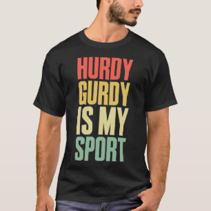 T-shirt Musique médiévale Hurdy Gurdy Sport Instrument