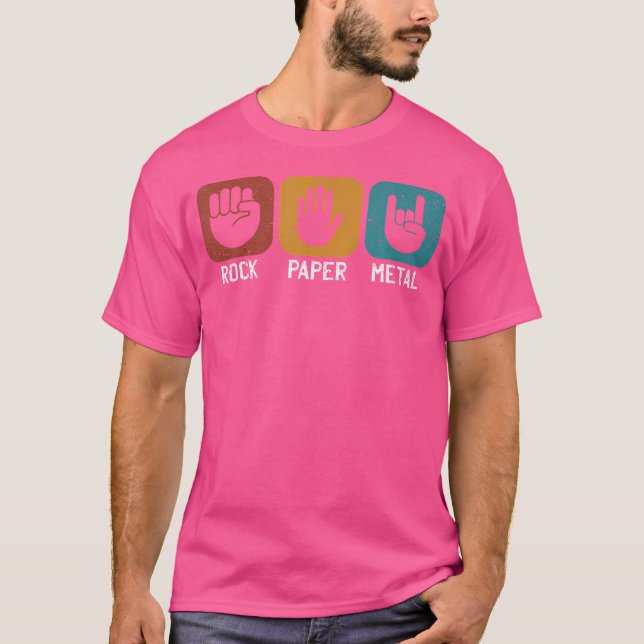 T-shirt Musique métallique lourde (Devant)