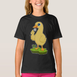 T-shirt Musique Microphone Duck Singer