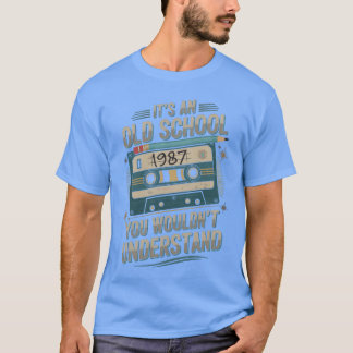T-shirt Musique Mitapes 1987 drôle