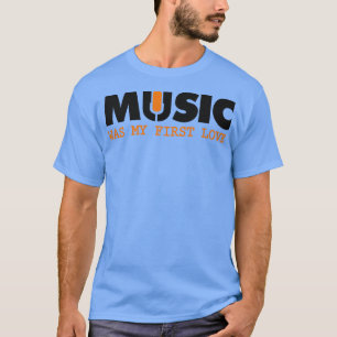 T-shirt Musique mon premier amour