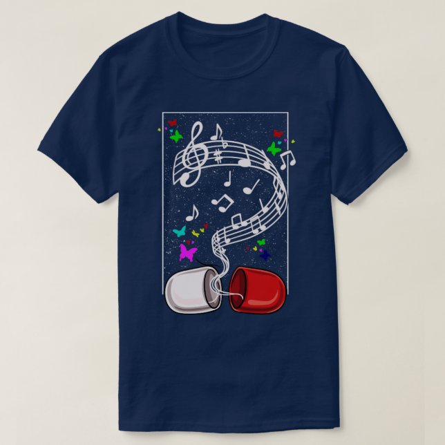 T-shirt Musique Musicien Art Graphisme Pill Cadeau (Design devant)