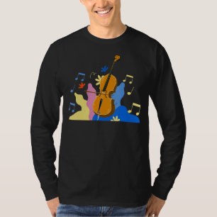 T-shirt Musique Musicien Humour Cellist Orchestre Joueur C