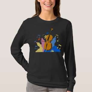 T-shirt Musique Musicien Humour Cellist Orchestre Joueur C