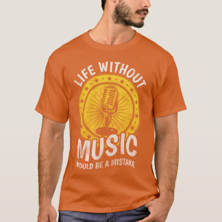T-shirt Musique Musique Piano Famille Guitare