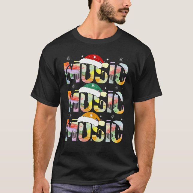 T-shirt Musique NOËL (Devant)