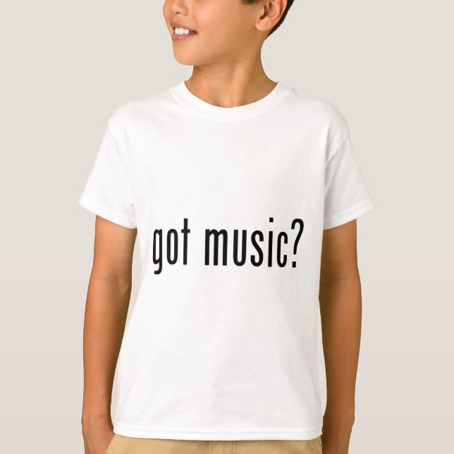 T-shirt musique obtenue ? (Devant)