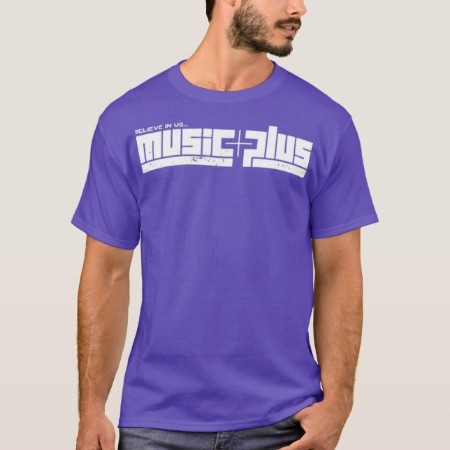 T-shirt Musique Plus (Devant)