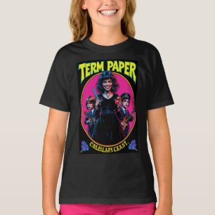 T-shirt Musique Pop Concert Rapport de Recherche sur le Tr