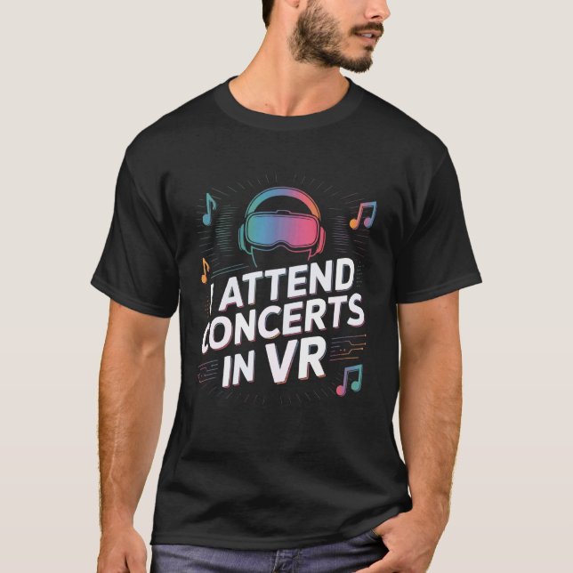 T-shirt Musique Pop Coréenne de Réalité Virtuelle K-Pop Co (Devant)