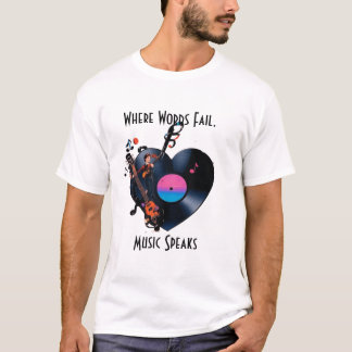 T-shirt musique pour homme
