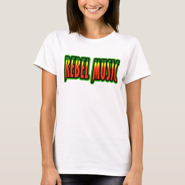 T-shirt Musique rebelle (Devant)