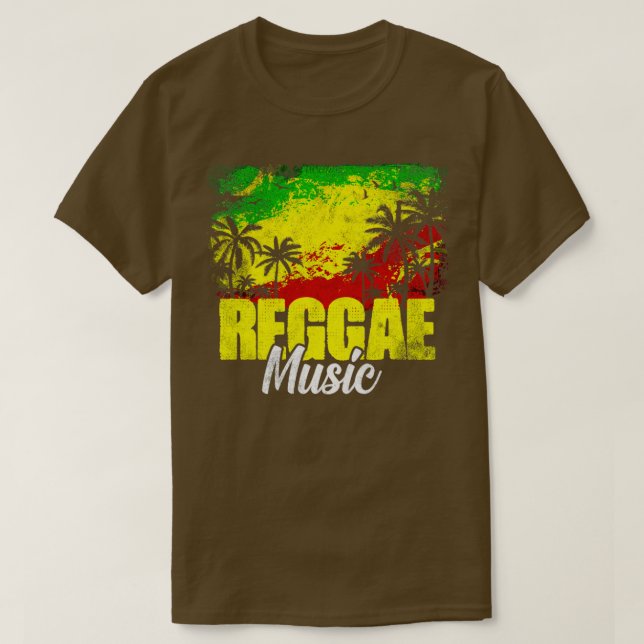T-shirt Musique reggae10 (Design devant)