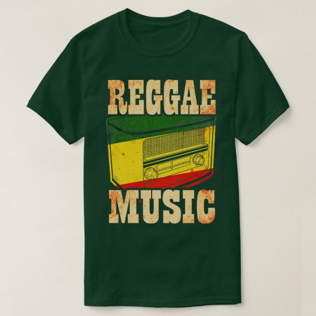 T-shirt Musique reggae12 (Design devant)
