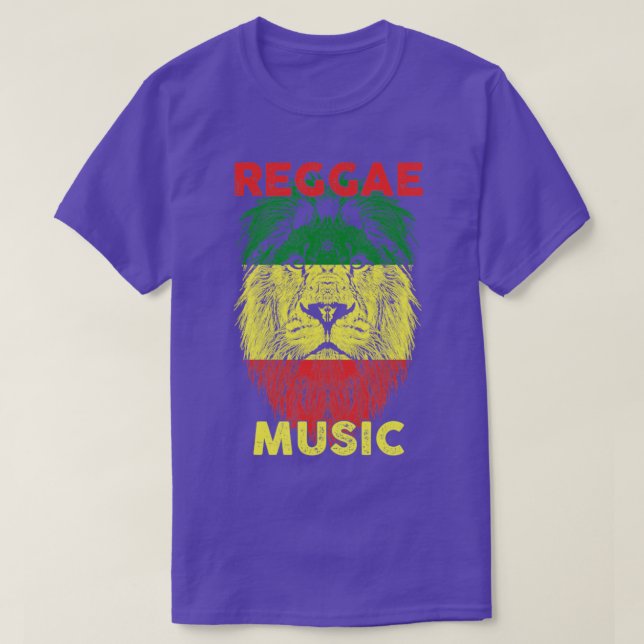 T-shirt Musique reggae18 (Design devant)