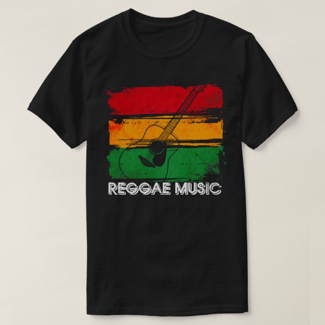 T-shirt Musique reggae 12 (Design devant)