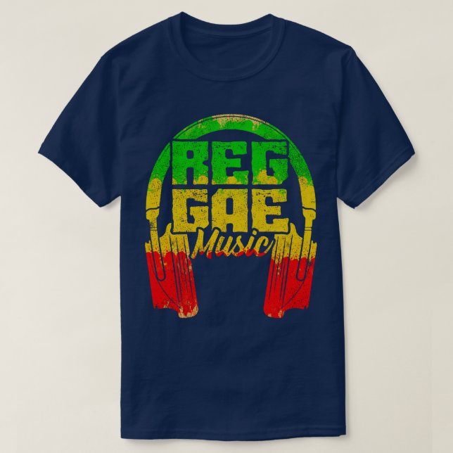 T-shirt Musique reggae 16 (Design devant)