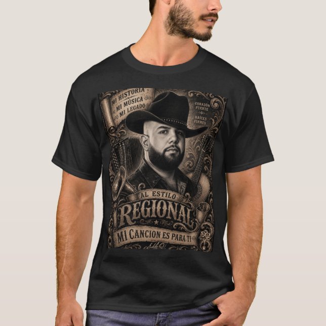 T-shirt Musique régionale (Devant)