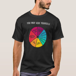 T-shirt Musique Rétro des Années 80 Graphique Circulaire d