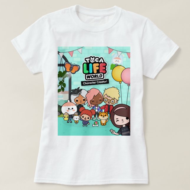 T-shirt Musique Retro Toca Enfant Boca Convivial Cute Grap (Design devant)