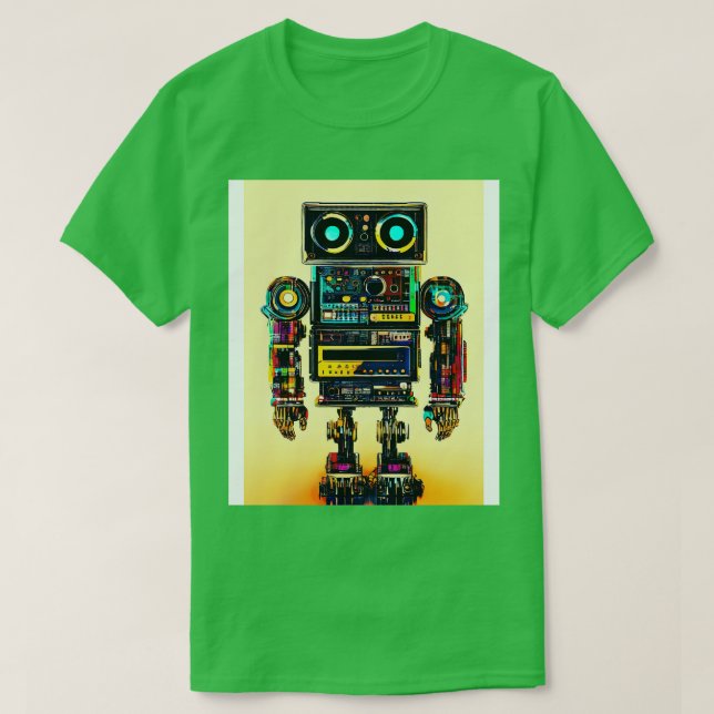 T-shirt Musique robotique (Design devant)