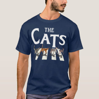 T-shirt Musique Rock Chat Cadeaux Drôles pour Amateurs de