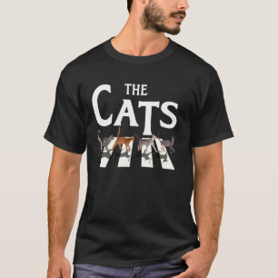 T-shirt Musique Rock Chat Cadeaux Drôles pour Amateurs de