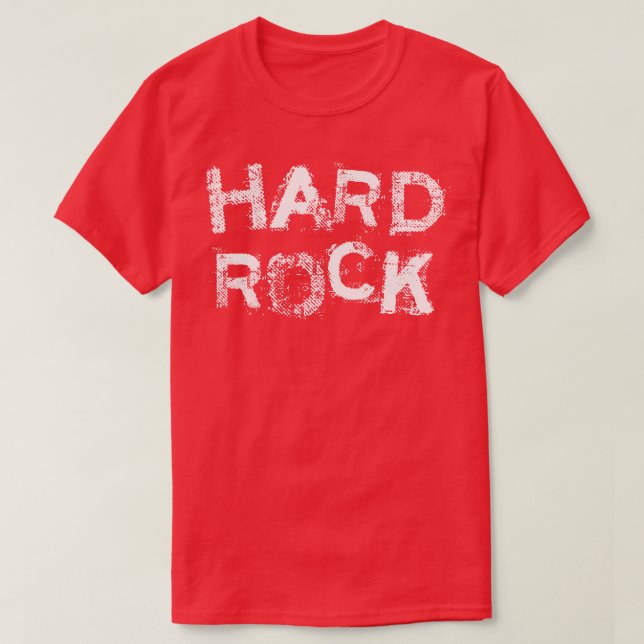 T-shirt Musique rock hard (Design devant)