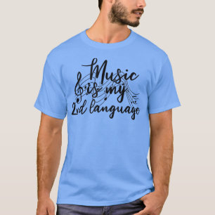 T-shirt Musique Rock Membre Du Groupe Ma 2E Langue