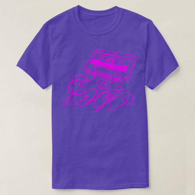 T-shirt musique rock old school (Design devant)
