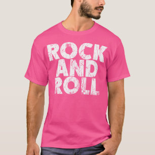 T-shirt Musique Rock Vieille Grunge Rock And Roll