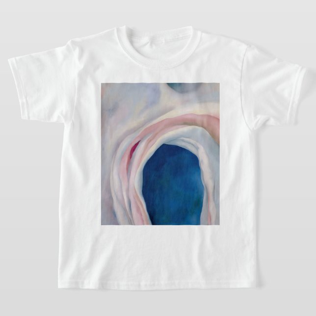 T-shirt Musique rose et bleu par O'Keeffe (Poser)