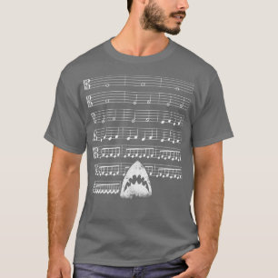 T-shirt Musique Shark DrôlePour mélomane
