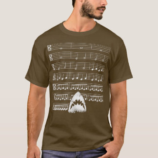 T-shirt Musique Shark DrôlePour mélomane