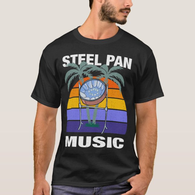 T-SHIRT MUSIQUE STEEL PAN (Devant)