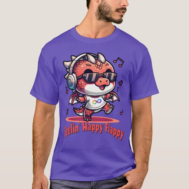 T-shirt Musique stim vintage (Devant)