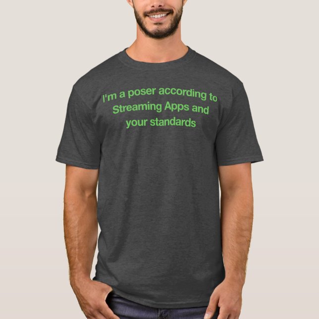 T-shirt Musique Streaming App cadeau (Devant)