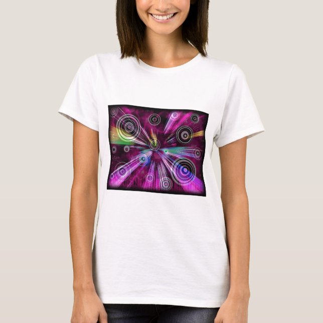 T-SHIRT MUSIQUE SWIRL (Devant)