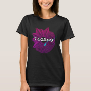 T-shirt Musique Techno House EDM Rave Party Club Festi