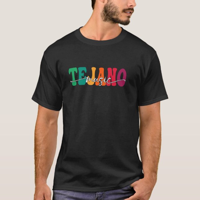 T-shirt Musique Tejano Rétro (Devant)