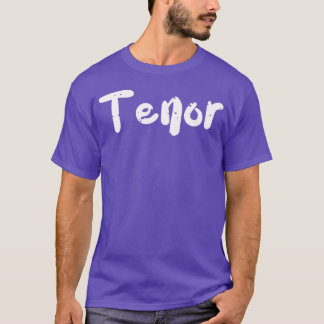 T-shirt Musique Tenor