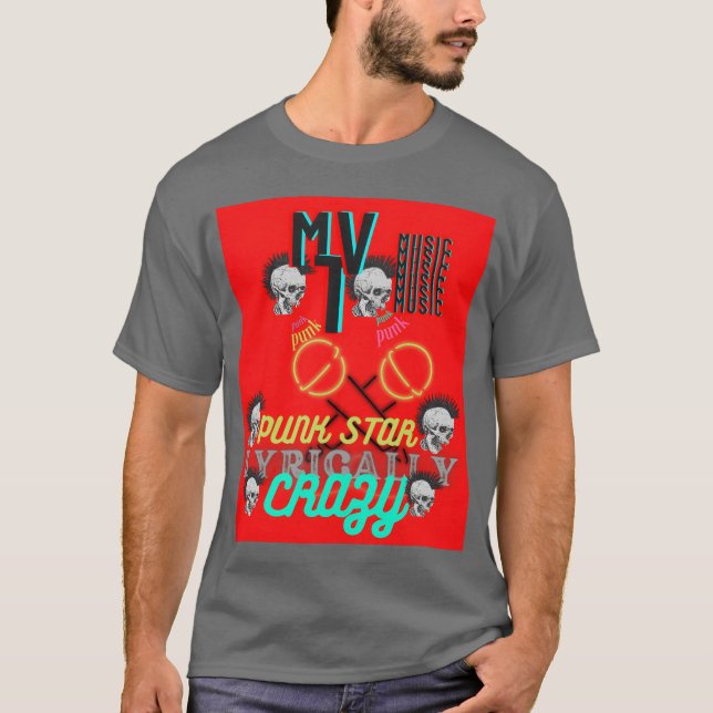 T-shirt MUSIQUE UNSTAR amis (Devant)